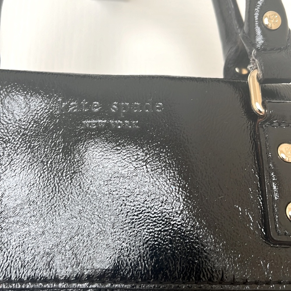kate spade Adjustable Strap/Hand Bag Black  GUC - Picture 2 of 12